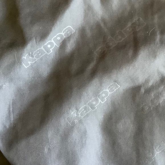 Kappa Black quilted Hooded Logo Jacket Coat Large - Picture 12 of 12